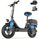  GQ8-Folding Scooter-10 Shock Absorption-15A-Free Lock