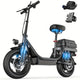  GQ8-Folding Scooter-10 Shock Absorption-15A-Free Lock