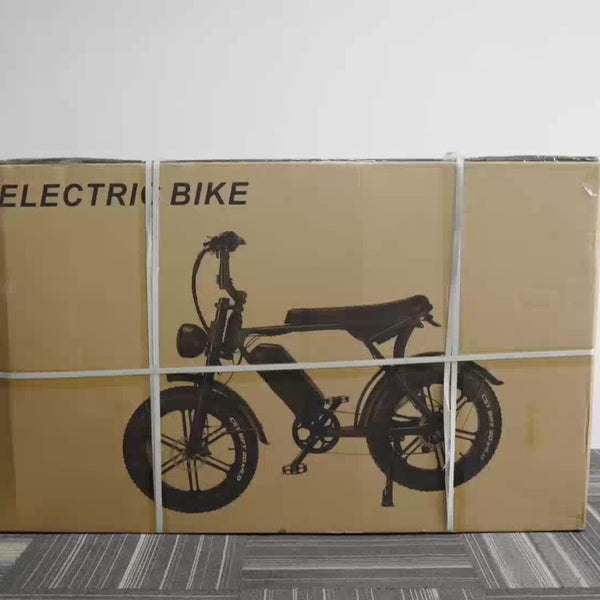 OUXI Electric Bike, V8 Electric Mountain Bike With 500W Motor 48V 15Ah Removable Larger Battery 19mph 20\