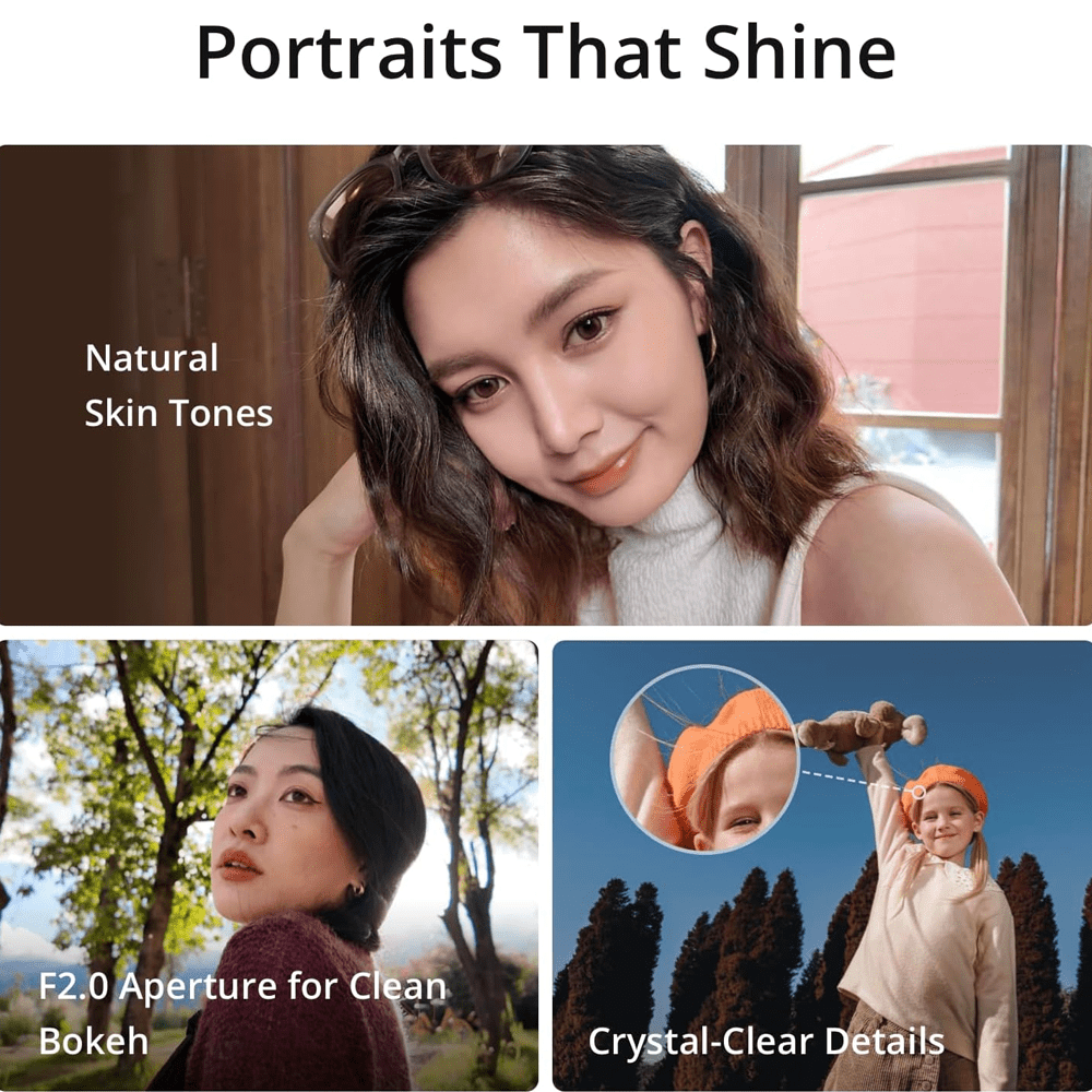 4K HD Video Recording Camera - Portable, Rechargeable Vlogging Camera, 48MP 160° Wide Angle 180° Rotatable Lens, Vlogging Camera With Gyro Stabilization, Time Lapse\u002F Slow Motion, 4K 60FPS, Sports (H.265, 30X Fast Motion, )