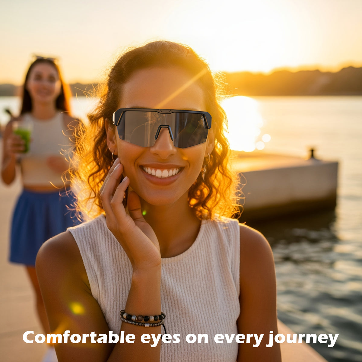 Smart with Open-Ear Audio, Hands-Free Calls & Music - Lightweight for,, And Adventures