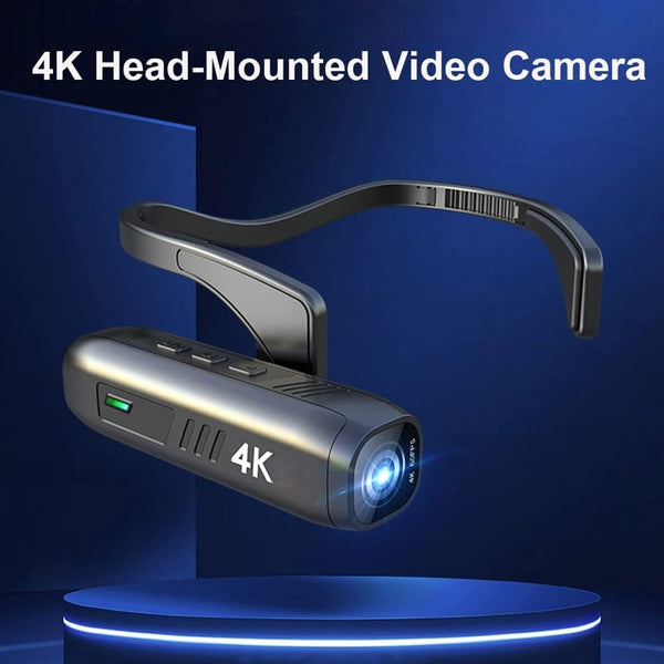 4K 30FPS Action Camera, 120 Wide Angle Lens, Image Stabilization, Manual Controls, Gray and Black, Perfect Father'S Day Gift