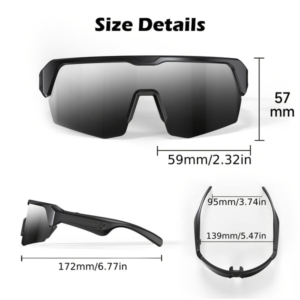 Smart with Open-Ear Audio, Hands-Free Calls & Music - Lightweight for,, And Adventures