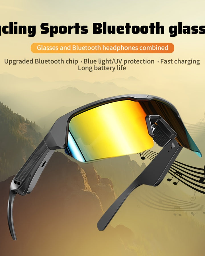 Smart Glasses, Wireless Smart Glasses With Audio And Voice Call Capabilities, Voice Control, Glasses, Glasses For Men And Women, Sports Glasses, Rechargeable Music Glasses With Built-in Microphone