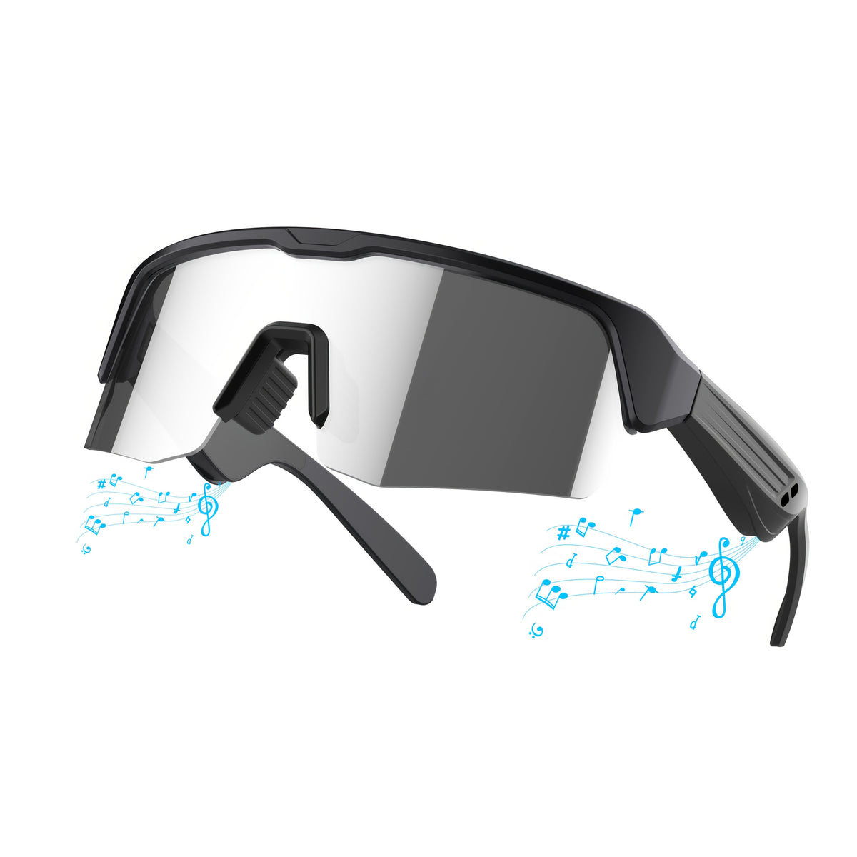 Smart Glasses with, Headphones & Built- Mic\u002FSpeaker - Open-Ear Audio, -Free Navigation, All--One Hands-Free Smart Eyewear for &,,, (Non-Prescription)